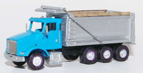 HO Scale Freightliner Semi Tractor Trailer Featuring The Milwaukee Road Road Name 